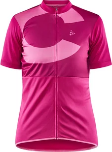 Craft Core Endur Logo Jersey Women, różowy M 2022 Koszulki kolarskie - Koszulki rowerowe - miniaturka - grafika 1