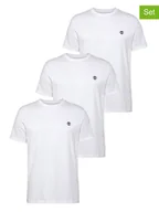 Koszulki męskie - Timberland Koszulki (3 szt.) w kolorze białym - miniaturka - grafika 1