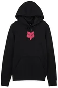 Bluzy damskie - bluza damska FOX FOX HEAD FLEECE PO HOODIE Black/Pink - miniaturka - grafika 1