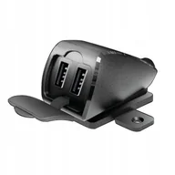 Ładowarki samochodowe - ŁADOWARKA TREK ZASILACZ USB 12V 24V QC 3.0 MOTOR QUAD HERMETYCZNA Z KLAPKĄ - miniaturka - grafika 1