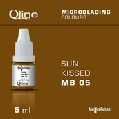 Pozostałe akcesoria kosmetyczne - Pigment do microbladingu brwi Bioevolution Qline Pro Microblading Sun Kissed MB 05 5ml - miniaturka - grafika 1