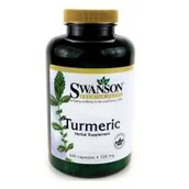 Układ pokarmowy - Swanson, Usa Turmeric 720 mg - suplement diety 240 kaps. - miniaturka - grafika 1