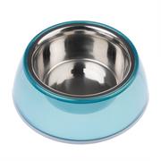 Miski dla psów - TIAKI Antypoślizgowa miska, przezroczysta niebieska - 400 ml, Ø 16 cm - miniaturka - grafika 1