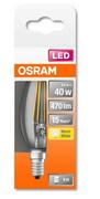 Żarówki LED - OSRAM - Żarówka LED Star Classic B FIL 40 E14 4W 2700K - miniaturka - grafika 1