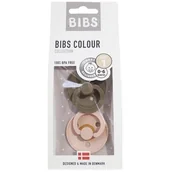 Smoczki uspokajające - Bibs Smoczek Uspokajający - Bibs - 2-Pack - S - Blush&Dark Oak 1000 BDO - miniaturka - grafika 1