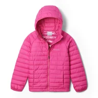 Odzież trekkingowa damska - Kurtka puchowa dziecięca Columbia Powder Lite II Hooded - miniaturka - grafika 1