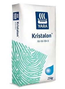YARA Kristalon zielony 18-18-18 25 kg - Nawozy ogrodnicze YARA Kristalon zielony 18-18-18 25 kg - Nawozy ogrodnicze - miniaturka - grafika 1