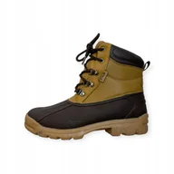 Botki damskie - Buty botki sportowe męskie brązowe FILA 38,5 - miniaturka - grafika 1