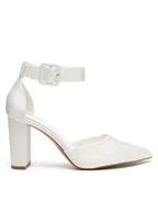 Czółenka - JENNY Czółenka LH230312-5A Biały - miniaturka - grafika 1