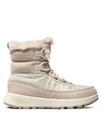 Śniegowce damskie - Columbia Śniegowce Slopeside Peak Luxe BL5106 Beżowy - miniaturka - grafika 1