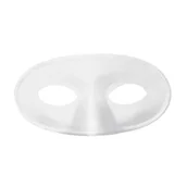 Dodatki do strojów karnawałowych - Maska biała wenecka - miniaturka - grafika 1