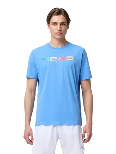 HEAD Rainbow T-Shirt Men, Airforce Blue