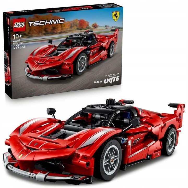 LEGO TECHNIC - Samochód Auto Bolid Ferrari FXX K ZESTAW LEGO PREZENT CHŁOPCA DZIECI