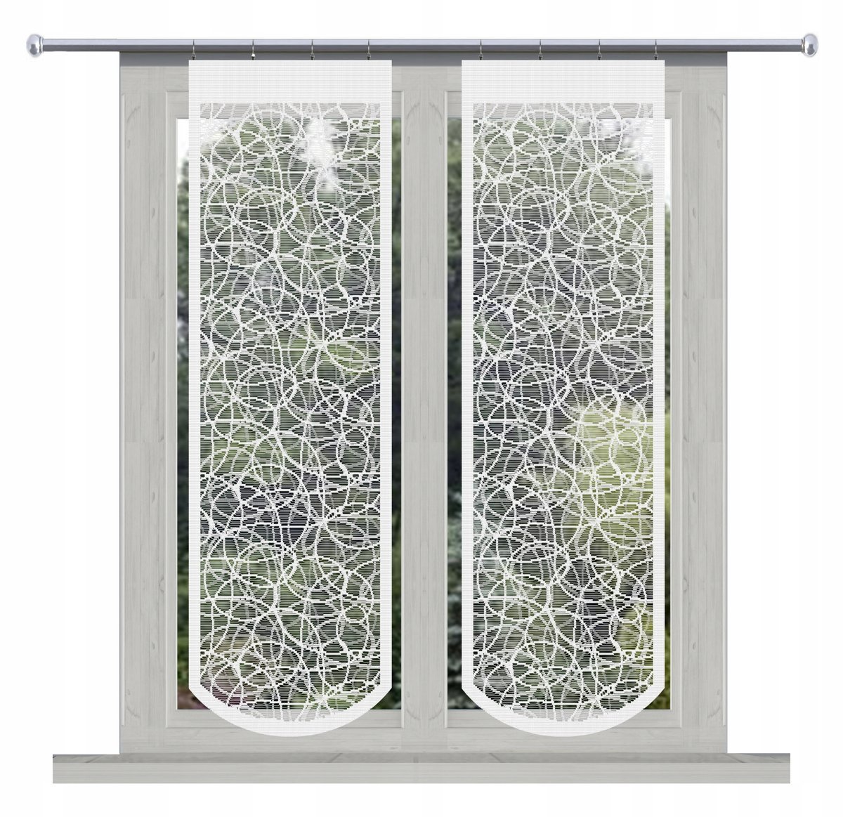 ATOS firana, panel, ekran, AŻUR rozm. 30x110cm