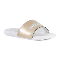 Klapki i japonki damskie - Klapki PUMA Cool Cat 2.0 Metallic Shine - miniaturka - grafika 1