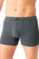 Majtki męskie - KEY BOKSERKI MĘSKIE MXH 328 B25 XXL SZARY - miniaturka - grafika 1