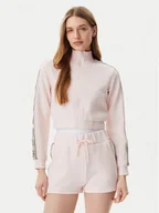 Bluzy damskie - Guess Bluza V3RQ12 KB3P2 Różowy Regular Fit - miniaturka - grafika 1