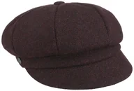 Czapki dla dzieci - Czapka Newsboy Shetland Wool by Lierys, bordowy, One Size - miniaturka - grafika 1