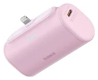 Powerbanki - Baseus Compact IP 5000mAh 20W różowy - miniaturka - grafika 1
