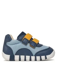 Geox Sneakersy B Iupidoo B3555C 01454 CE4F4 Granatowy - Buty dla chłopców - miniaturka - grafika 1