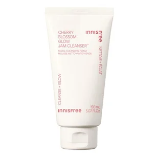 Innisfree - Cherry Blossom glow gel Cleanser - Oczyszczająca Pianka Przywracająca Blask - Cherry Blossom Cleanser 150 ml - Dla Kobiet - Pianki do mycia twarzy - miniaturka - grafika 1