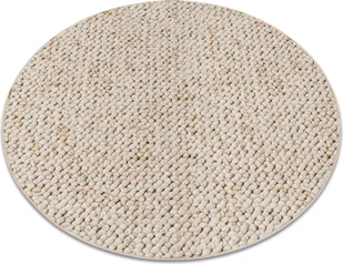 DYWAN koło CASABLANCA krem biały koło 150 cm - Dywany DYWAN koło CASABLANCA krem biały koło 150 cm - Dywany - miniaturka - grafika 1