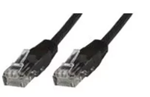 MicroConnect U/UTP CAT5e 7.5M Black PVC B-UTP5075S - Patchcordy - miniaturka - grafika 1
