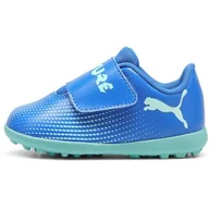 Piłka nożna - PUMA Future 7 Play TT V Inf, buty piłkarskie Unisex-Bimbi 0-24, HYPERLINK Blue-Mint White, 26 EU, Hyperlink Blue Mint Puma White, 26 EU - miniaturka - grafika 1