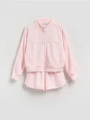 Spodnie i spodenki dla dziewczynek - Reserved - Komplet z modalem - różowy - miniaturka - grafika 1