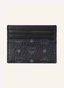 Mcm Etui Na Karty Visetos Original Z Klamerką Na Banknoty schwarz - Etui na dokumenty i karty - miniaturka - grafika 1