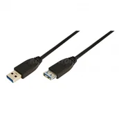 Kable USB - LogiLink USB 3.0 1.0m - miniaturka - grafika 1