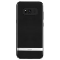 Etui i futerały do telefonów - Moshi Etui Napa do Samsung Galaxy S8 Plus CZARNY NA TYŁ TWORZYWO SZTUCZNE 31778 - miniaturka - grafika 1