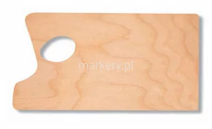 Koh-I-Noor Paleta malarska 39,5x21cm drewniana - Pozostałe akcesoria dla plastyków - miniaturka - grafika 2
