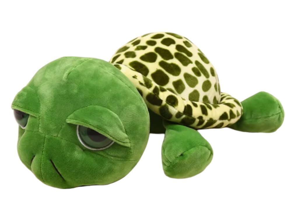 ŻÓŁW PLUSZOWY MASKOTKA PRZYTULANKA 25CM