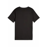 Odzież sportowa dziecięca - Młodzieżowa koszulka Essentials Logo Lab Summer PUMA Black - miniaturka - grafika 1