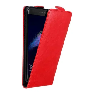 Etui Cadorabo do Huawei P8 LITE 2017 / P9 LITE 2017 Pokrowiec ochronny w kolorze czerwonym Etui z klapką na telefon komórkowy Etui Pokrowiec - Etui i futerały do telefonów - miniaturka - grafika 1