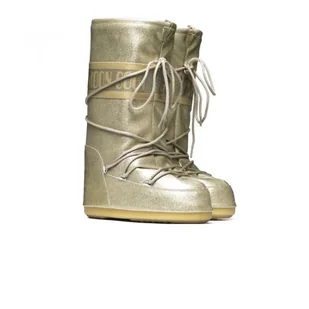 Śniegowce MOON BOOT ICON GLITTER GOLD 80D1402850B002 35-38 - Śniegowce damskie - miniaturka - grafika 1