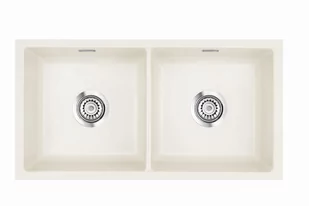 MERA TWIN U jasmin korek automat - Zlewozmywaki - miniaturka - grafika 1