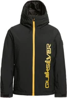 Moda i Uroda OUTLET - kurtka zimowa dziecięca QUIKSILVER MORTON YOUTH JACKET True Black - KVJ0 - miniaturka - grafika 1