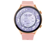 Smartwatch - BLOW Smartwatch X19 Bluetooth różowy 89-012# - miniaturka - grafika 1