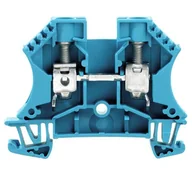 Kostki, złączki, wtyczki - Weidmuller Złączka szynowa 2-przewodowa 10mm2 niebieska ATEX WDU 10 BL 1020380000 1020380000 - miniaturka - grafika 1