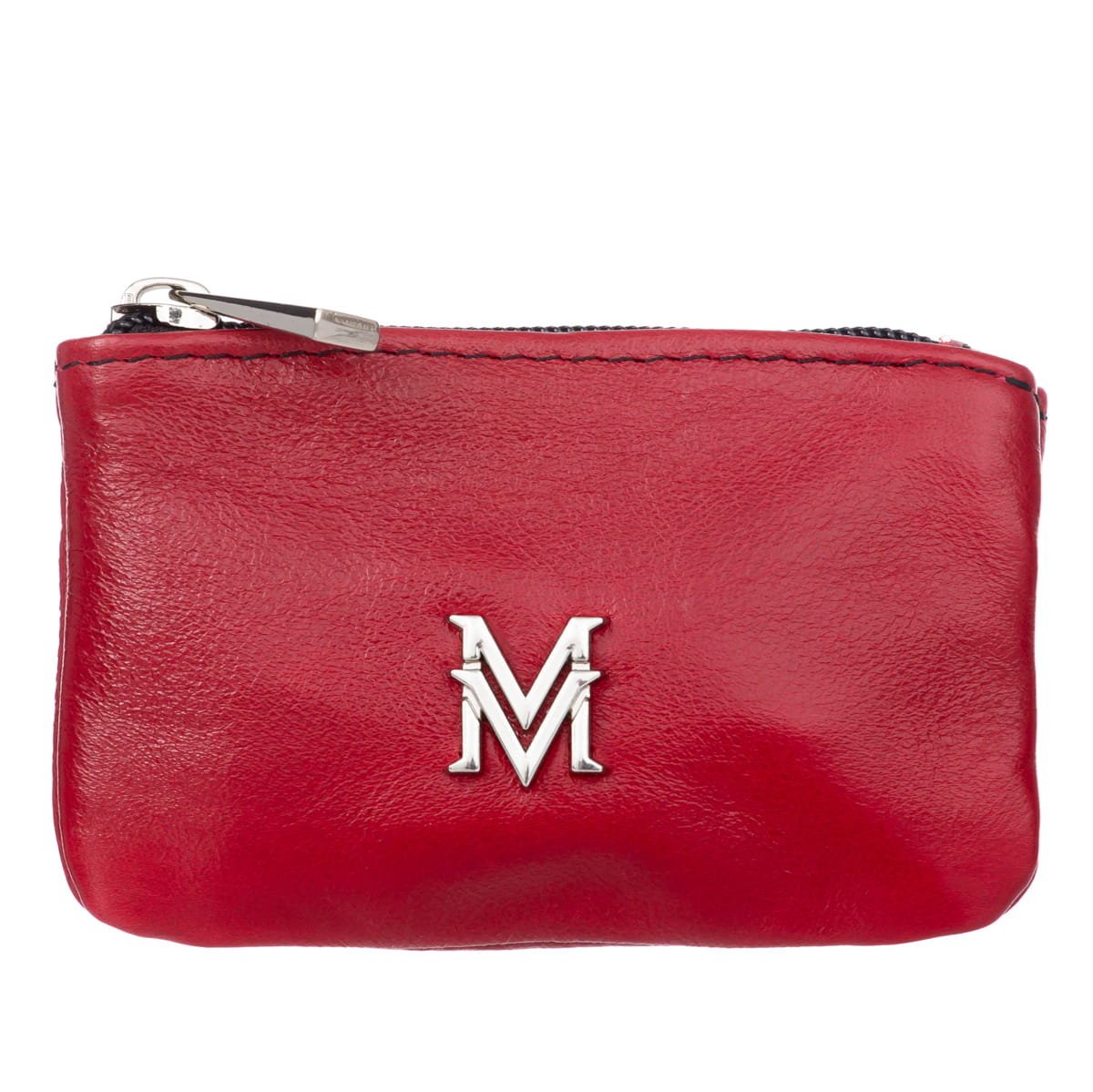 Etui na klucze Skórzane VerMari Czerwone