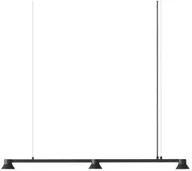Lampy sufitowe - Normann Copenhagen - Hat Linear Lampa Wisząca Small Black Normann Copenhagen - miniaturka - grafika 1