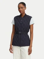 Kamizelki damskie - Guess Bezrękawnik W6GL01 W1400 Granatowy Regular Fit - miniaturka - grafika 1