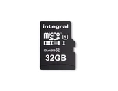 Karty pamięci - Integral INMSDH32G10-90SPTAB pamięć flash 32 GB MicroSD UHS-I - miniaturka - grafika 1