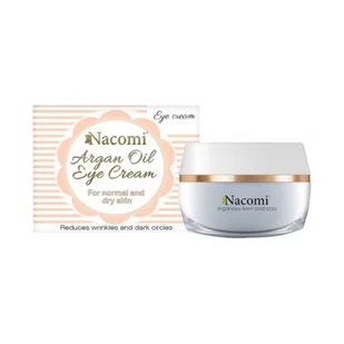 Nacomi Arganowy Krem pod Oczy 15ml NACO-8015 - Kosmetyki pod oczy - miniaturka - grafika 3