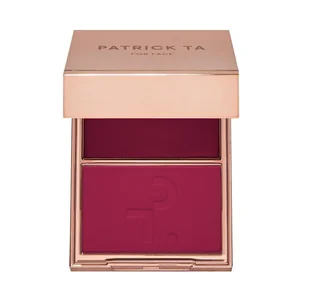 PATRICK TA Major Double - Take Crème & Powder Blush She's Wanted Paleta różów do policzków - Róże do policzków - miniaturka - grafika 1