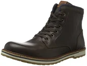 Kozaki damskie - ALDO Męskie kozaki Qorellan z krótką cholewką, brązowy - Brązowy, ciemnobrązowy. - 41 EU - miniaturka - grafika 1