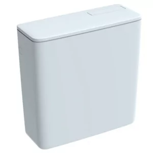 GEBERIT 128.000.11.5 Spłuczka AP128, nasadzana, biały-alpin - Spłuczki - miniaturka - grafika 1