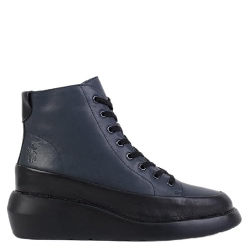 Fly London Boze515fly damskie botki, Czarno-granatowy, 35 EU